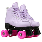 2025 Double-Row Roller Skate Shoes  
4 Wheels Skates For Women Men Outdoor Sport Skating Training Quad Sneakers Size 34 35 36-45