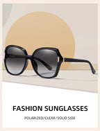 BARCUR Sunglasses Women Oversized Polarized Sun glasses for Women Eyewear Gradient Ladies Shades UV400 Protection Oculos