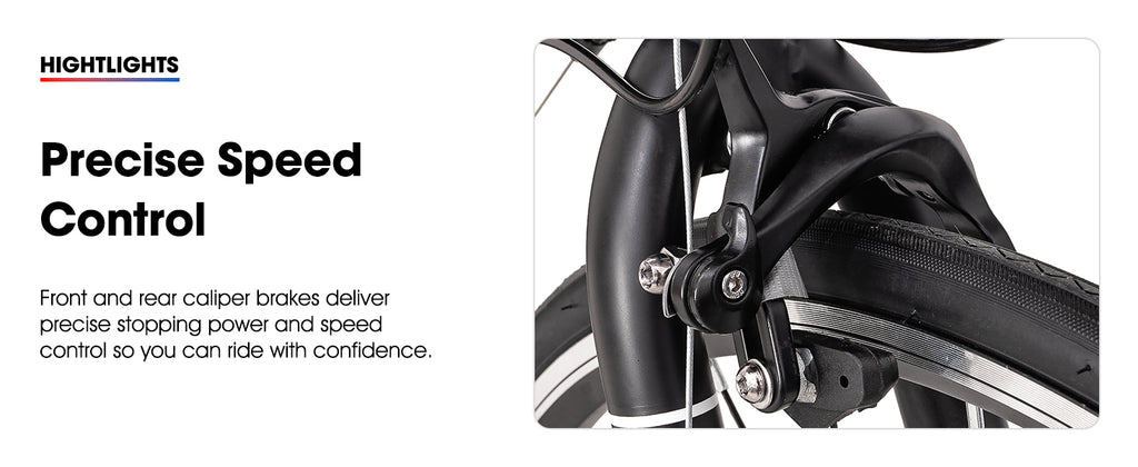 Hiland 700c road bike, 14 speeds, lightweight aluminum frame, racing bike, for men and women