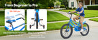 SucceBuy 14/16/18in Kids Bike BMX Style Children 
Bicycle with Training Wheels Toddler Bike for Boys & Girls Learning to Ride