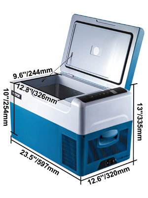 Succebuy 12V Portable Refrigerator, 
App Control(-4℉~68℉) Car  Electric Compressor Cooler