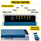 Succebuy 12V Portable Refrigerator, 
App Control(-4℉~68℉) Car  Electric Compressor Cooler