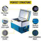 Succebuy 12V Portable Refrigerator, 
App Control(-4℉~68℉) Car  Electric Compressor Cooler