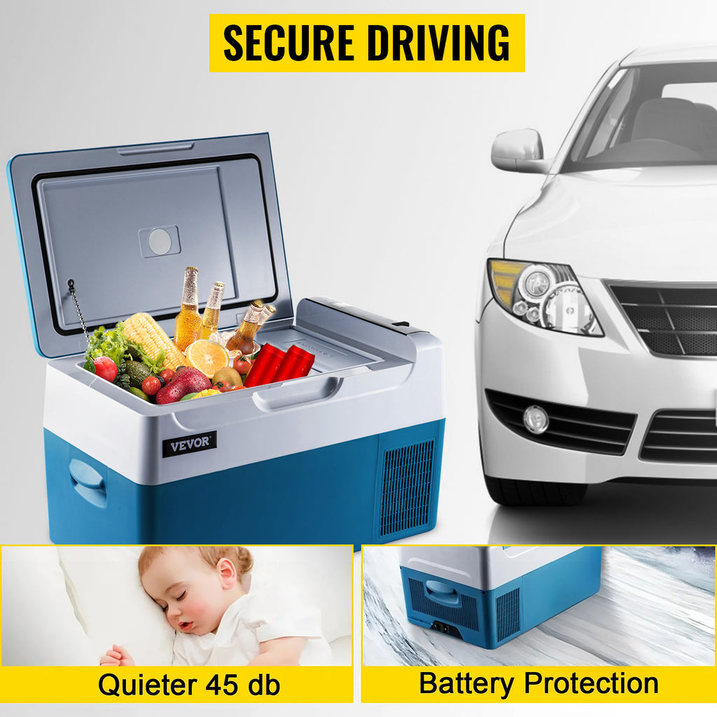 Succebuy 12V Portable Refrigerator, 
App Control(-4℉~68℉) Car  Electric Compressor Cooler